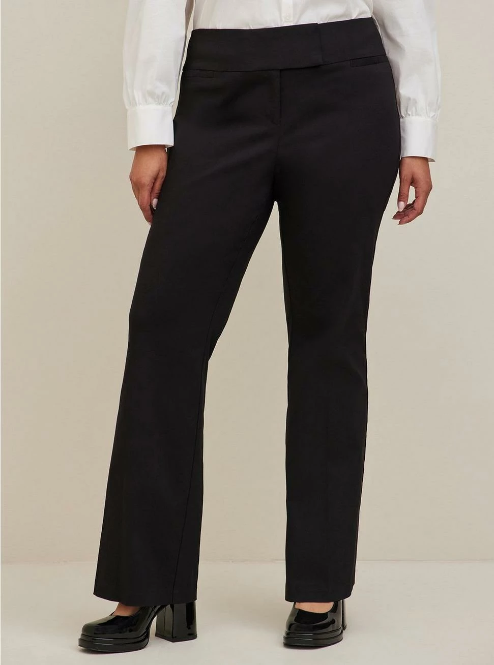 TORRID Trouser Relaxed Boot Millennial Stretch High-Rise Pant - Image 2