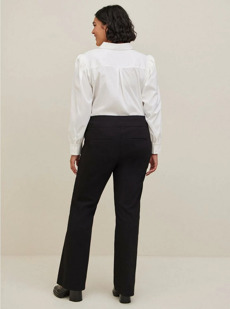 TORRID Trouser Relaxed Boot Millennial Stretch High-Rise Pant - Image 4