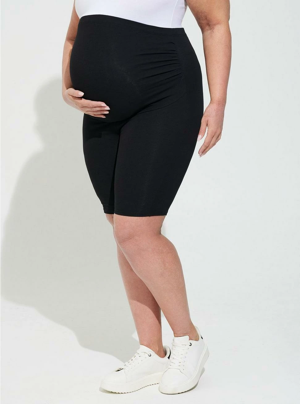 TORRID 9 Inch Maternity Premium Bike Short
