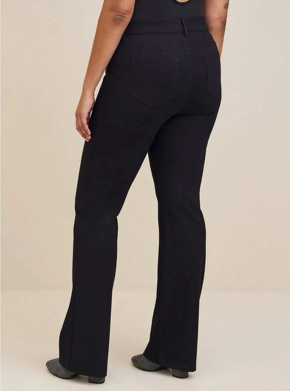 TORRID Bombshell Boot Studio Luxe Ponte High-Rise Pant - Image 3