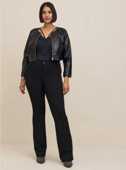 TORRID Bombshell Boot Studio Luxe Ponte High-Rise Pant