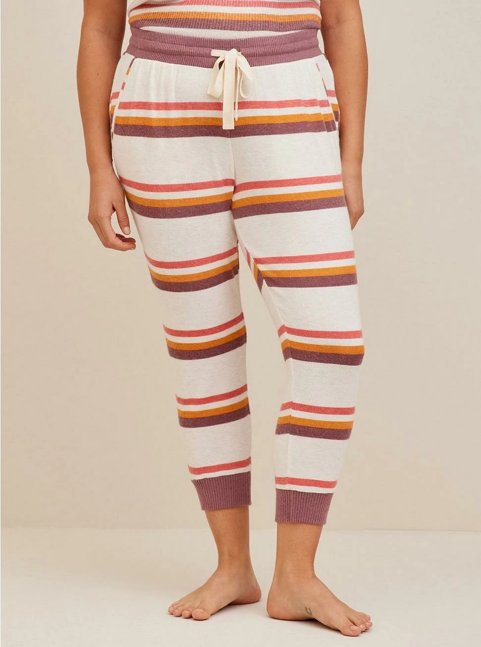 TORRID Super Soft Plush Crop Lounge Jogger - Image 2