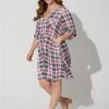 TORRID Mini Challis High-Low Shirt Dress