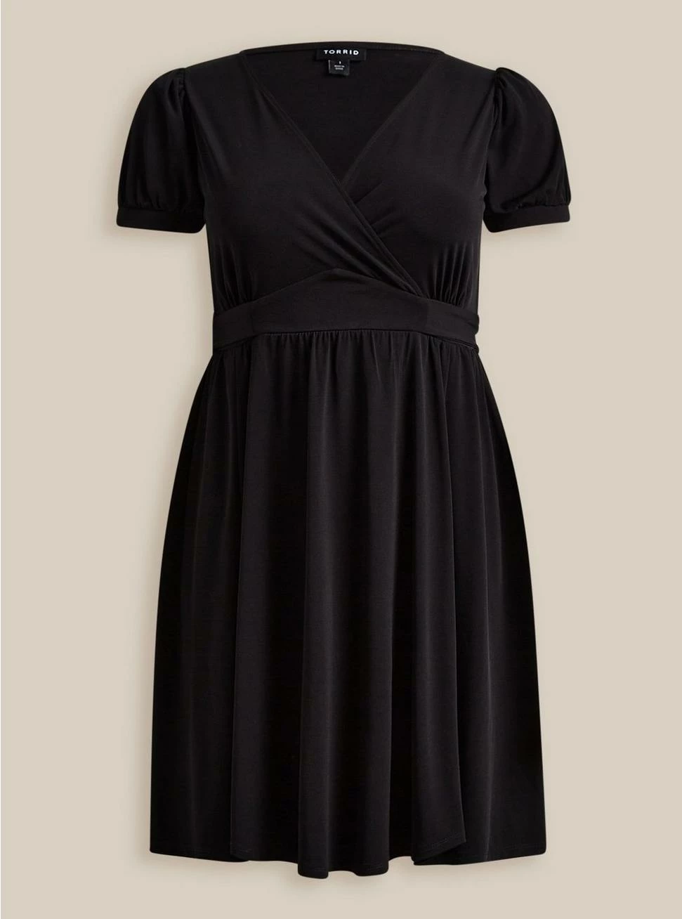 TORRID Mini Studio Knit Surplice Dress - Image 4