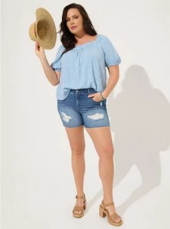 TORRID 5 Inch Bombshell Premium Stretch High-Rise Short