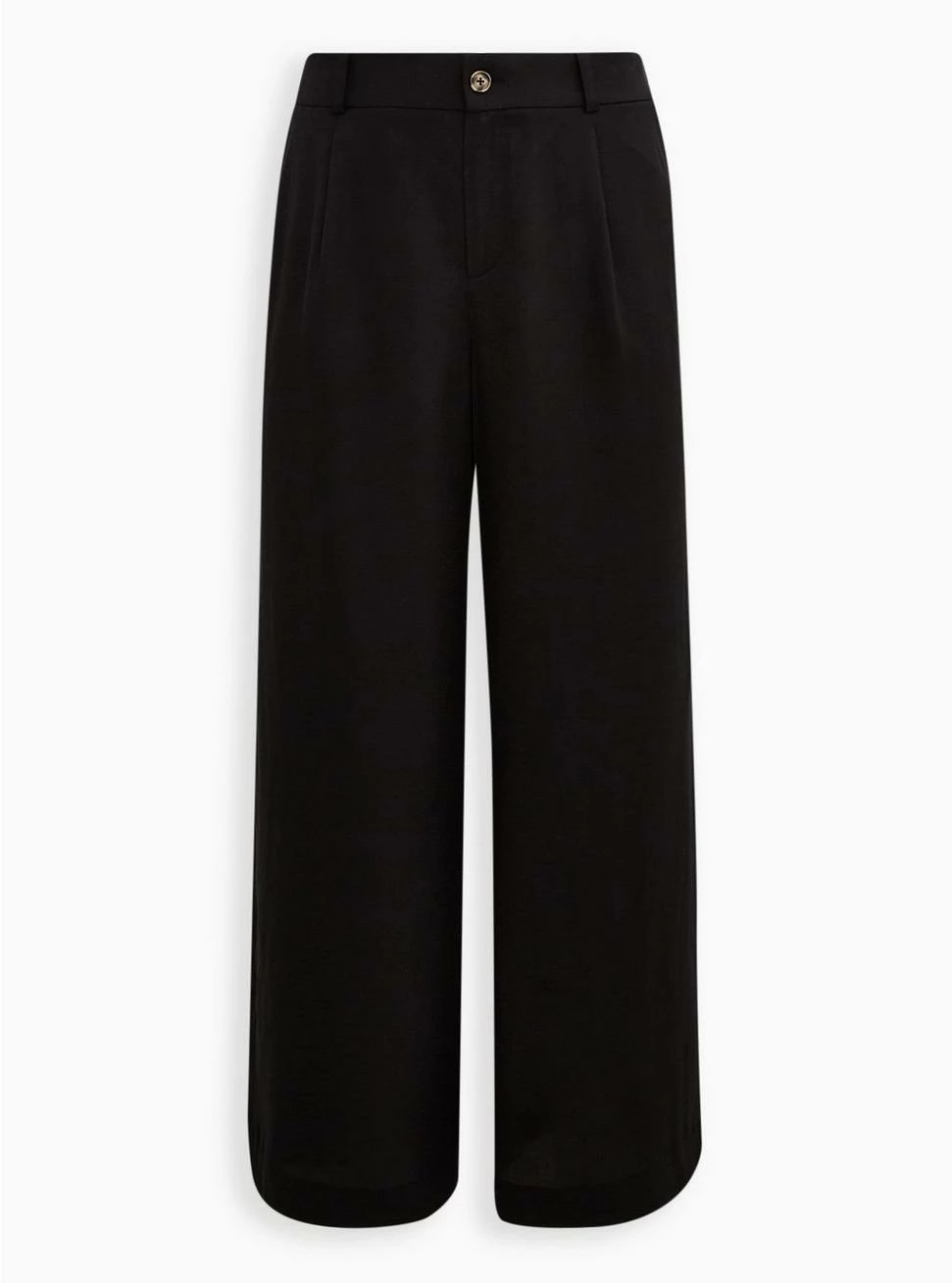 TORRID Wide Leg Studio Linen High-Rise Pant - Image 4