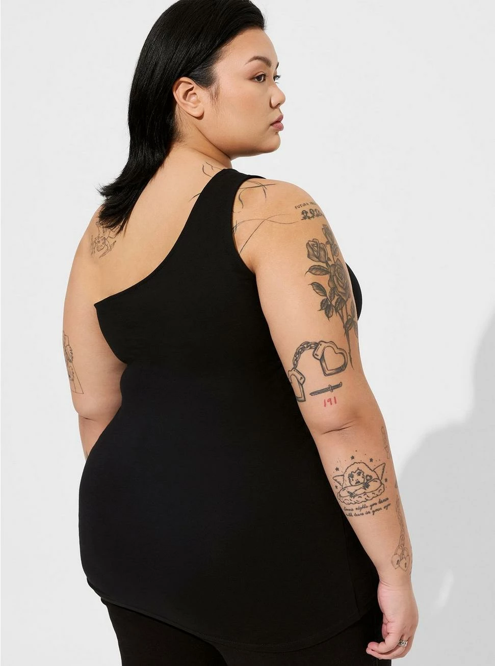 TORRID Foxy Cutout One Shoulder Top - Image 3