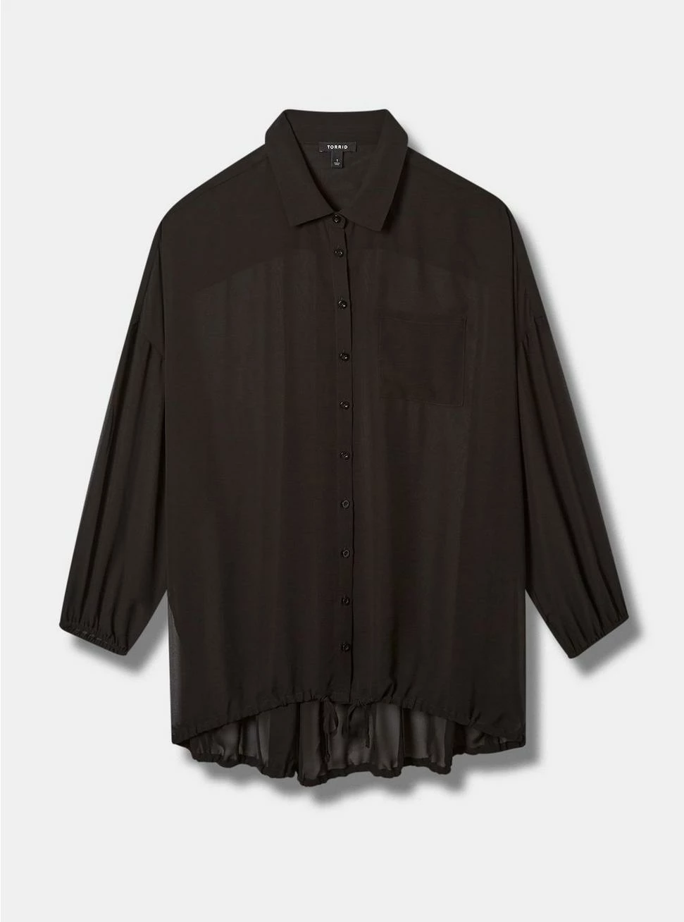 TORRID Chiffon Shirt Kimono - Image 4