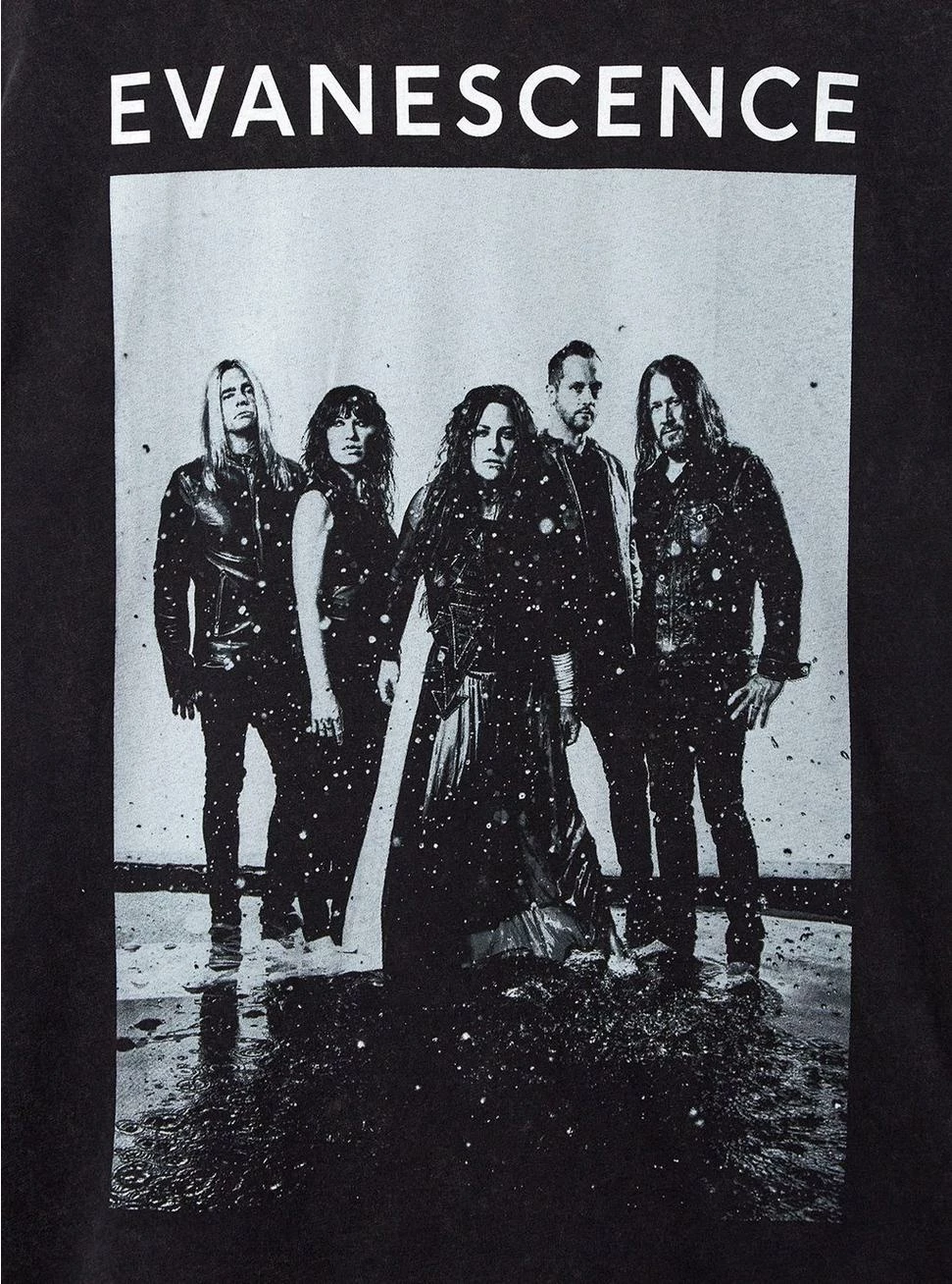 Null Evanescence Classic Fit Cotton Crew Neck Top. - Image 4