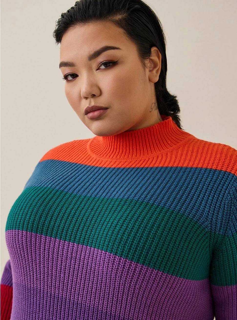 TORRID Mini Cotton Acrylic Sweater Dress - Image 2