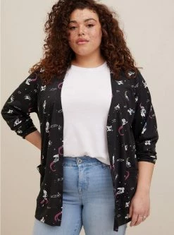 TORRID Warner Bros Powerpuff Girls Jersey Cardigan Button Down Sweater