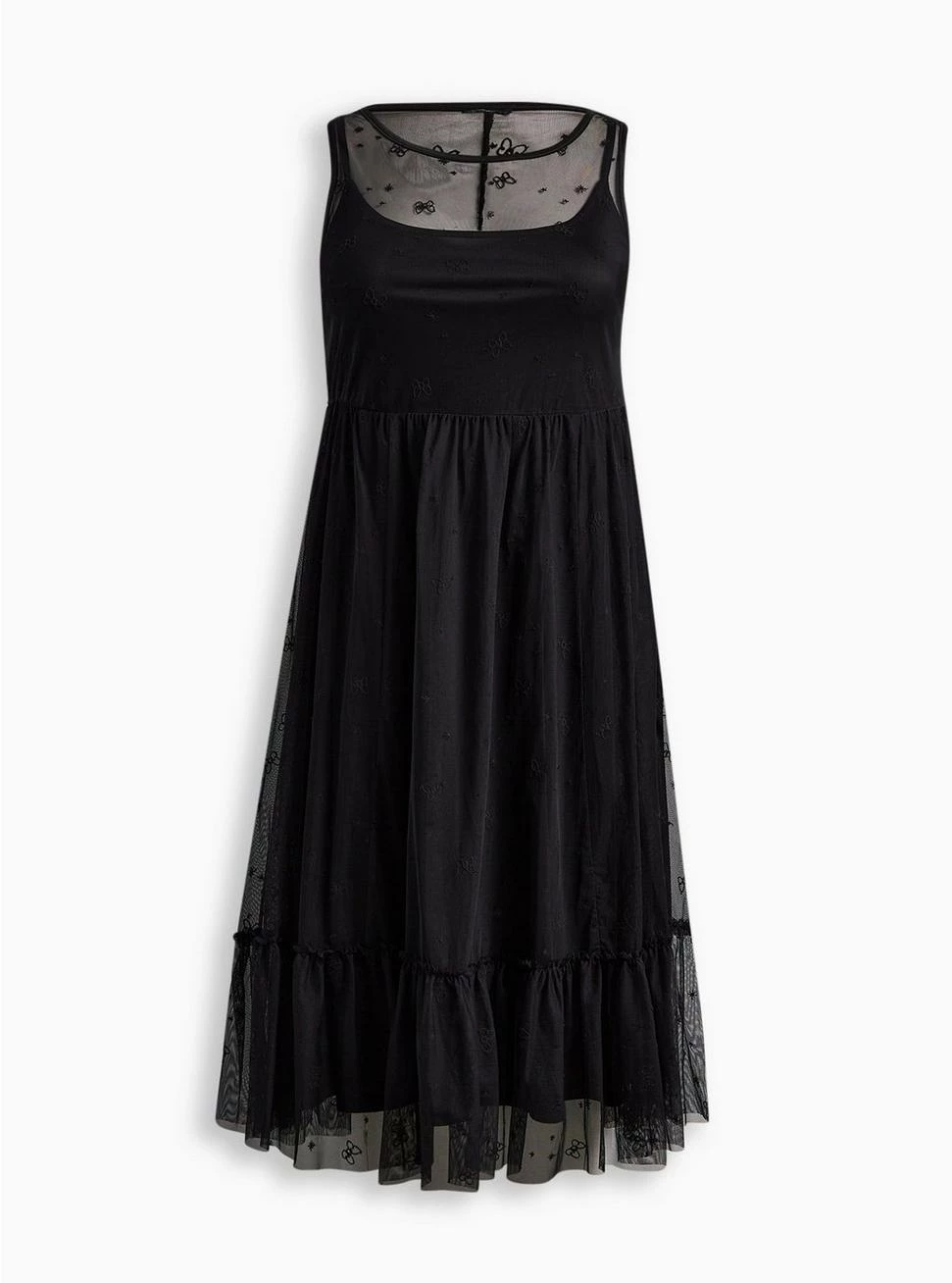 TORRID Disney Minnie Mouse Maxi Sheer Mesh Layering Dress - Image 5