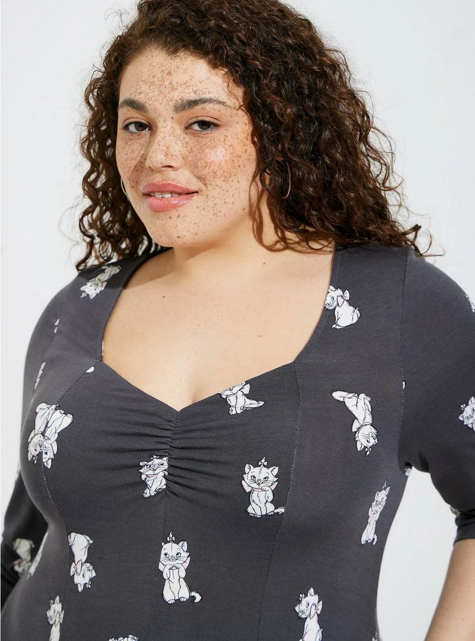 TORRID Disney Aristocats Skater Super Soft Dress - Image 2