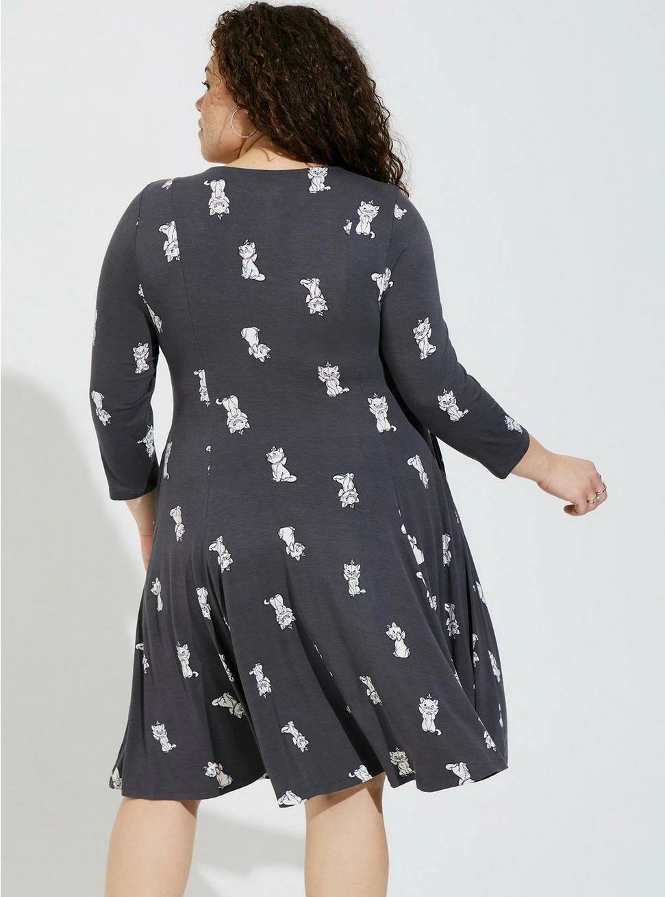 TORRID Disney Aristocats Skater Super Soft Dress - Image 3