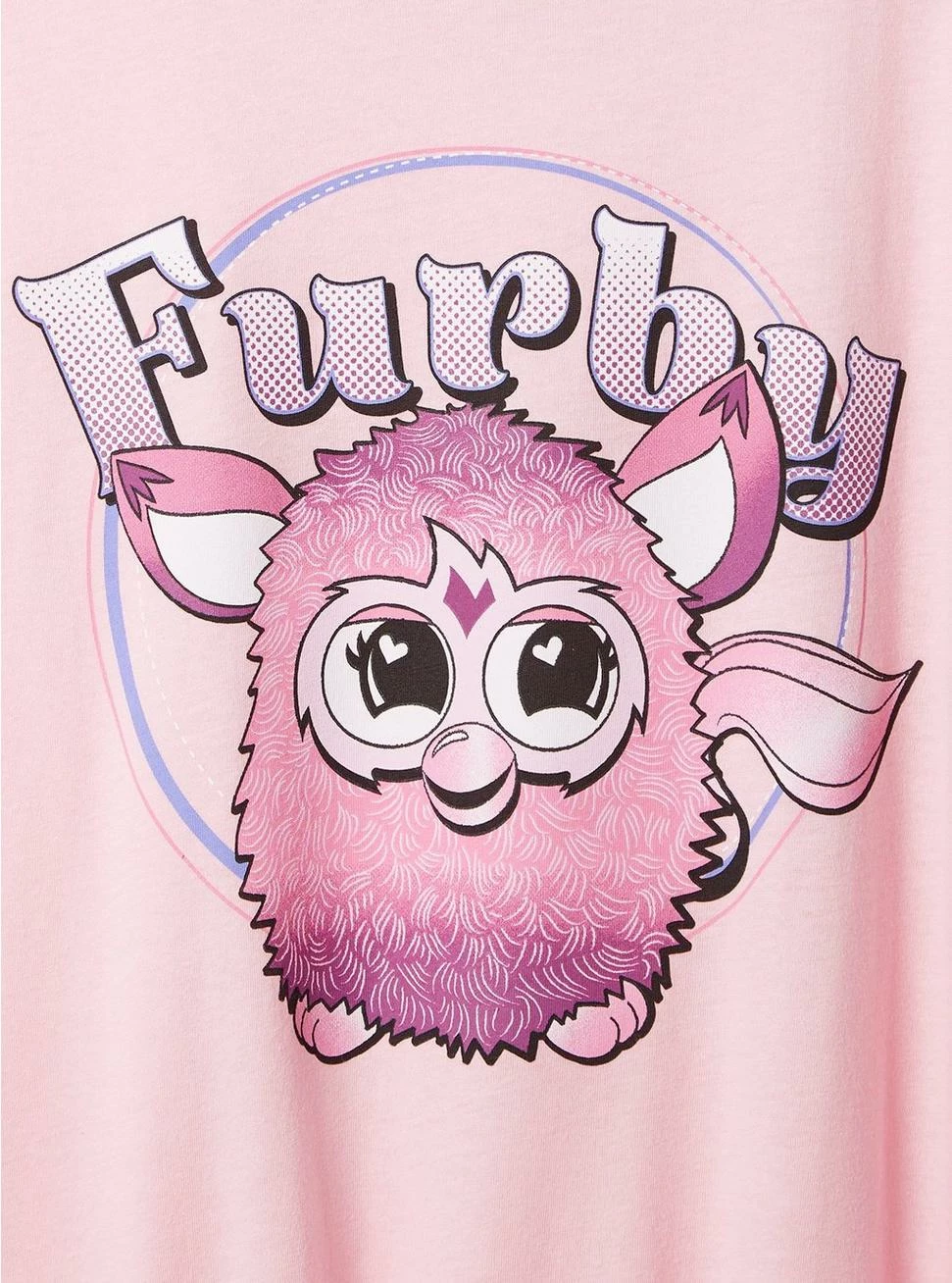 Null Furby Classic Fit Cotton Crew Neck Ringer Tee - Image 4