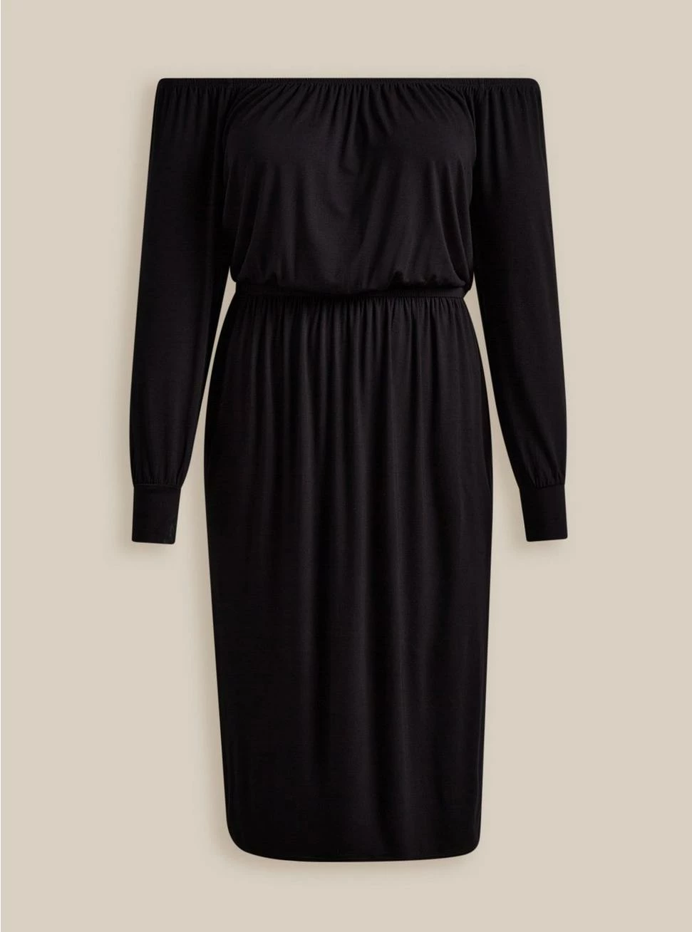 TORRID Midi Supersoft Slit Dress - Image 5