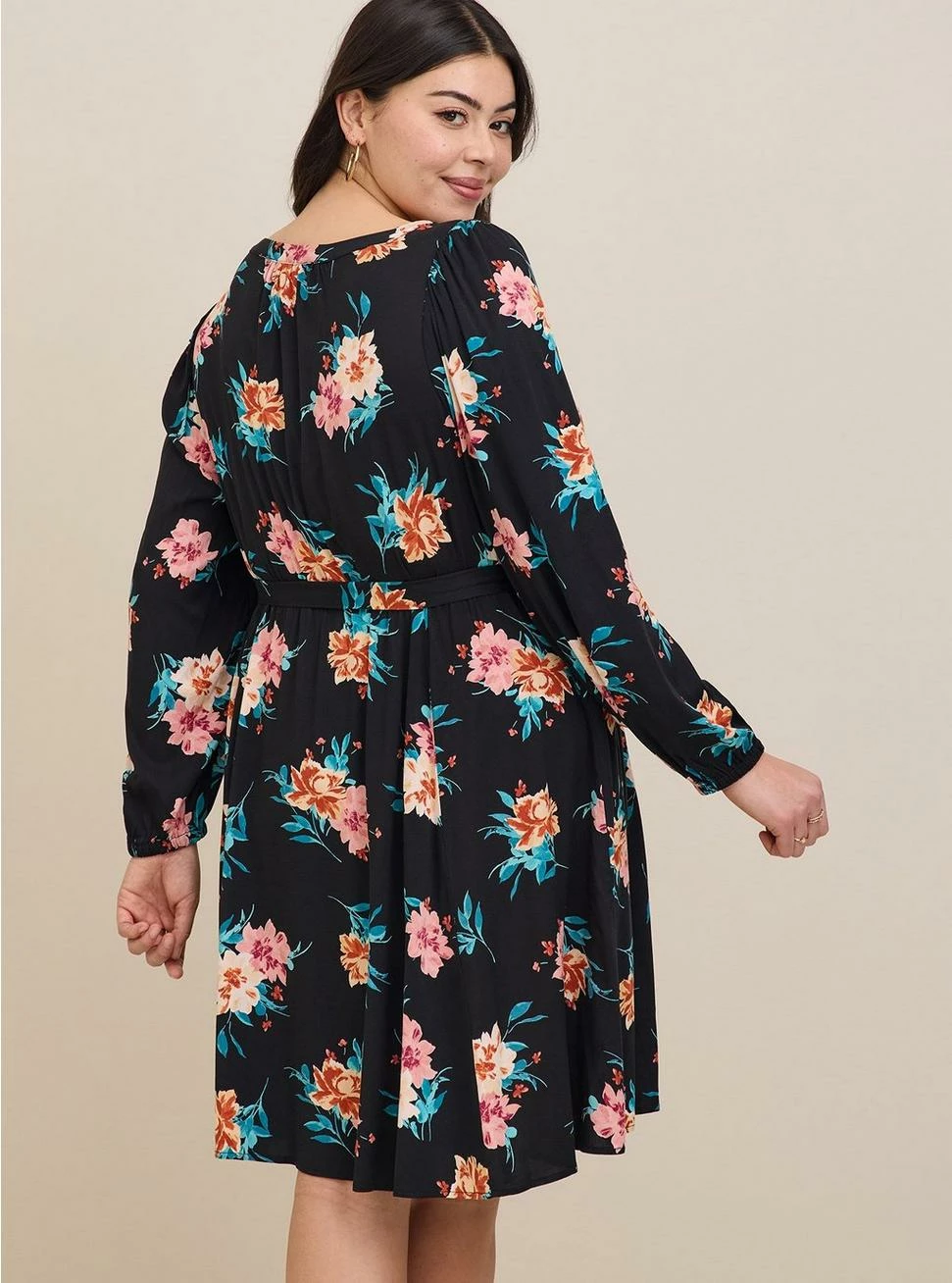 TORRID Mini Stretch Challis Aline Dress - Image 3