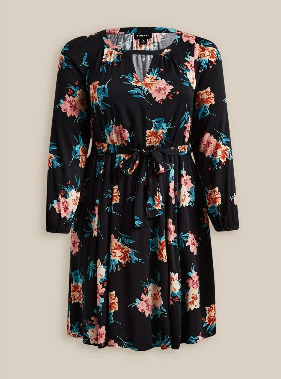 TORRID Mini Stretch Challis Aline Dress - Image 4