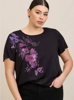 TORRID Abbey Soft Stretch Challis Top