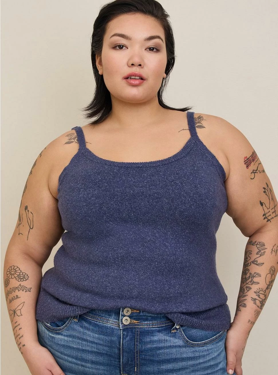 TORRID Vegan Cashmere Cami Sweater