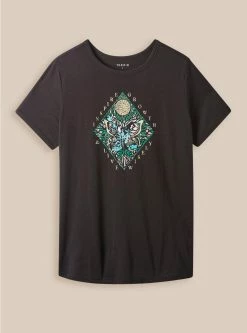 Null Inspire Everyday Signature Jersey Crew Neck Tee