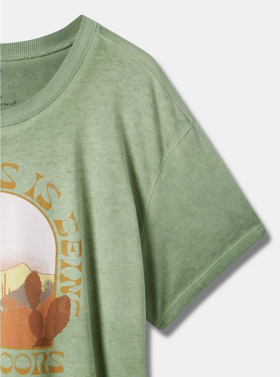 Null Happiness Relaxed Fit Signature Jersey Crew Neck Tee - Image 2