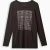 Null Peace Classic Fit Super Soft Slub Crew Neck Tee