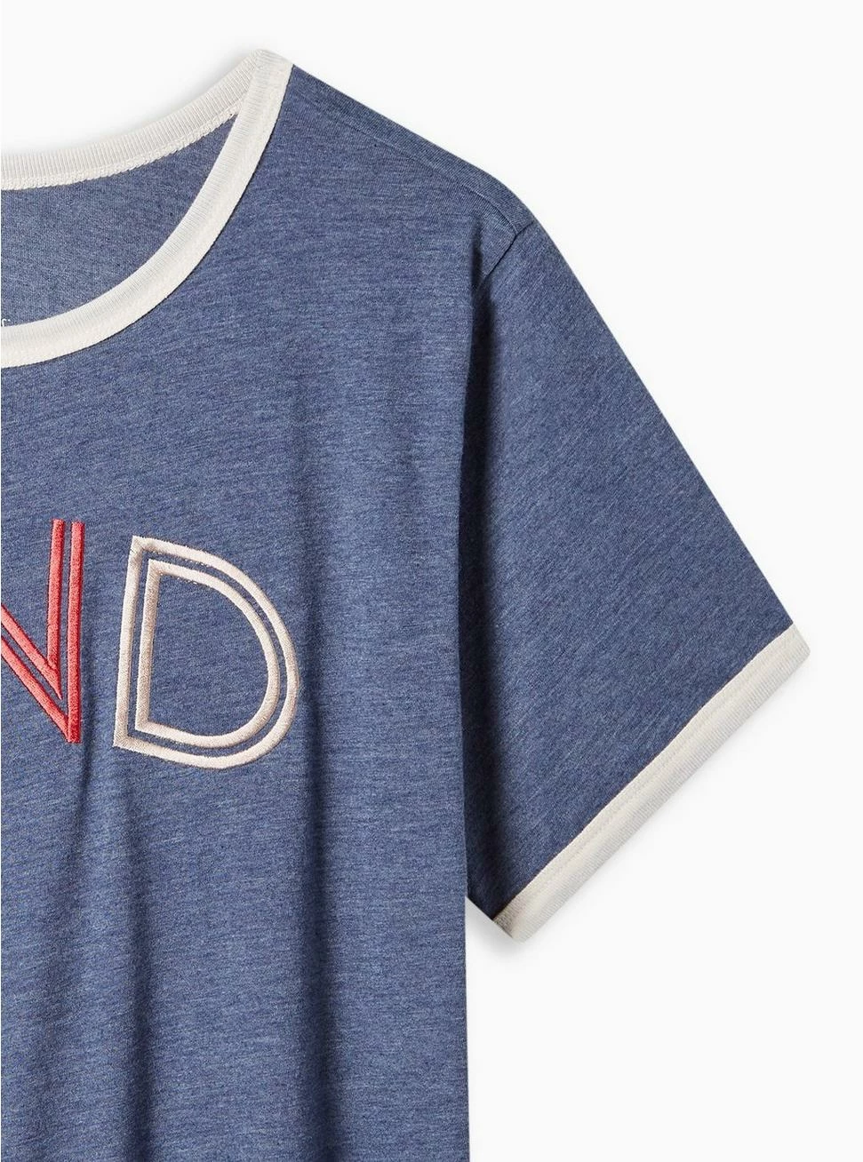 Null Kind Classic Fit Signature Jersey Crew Neck Ringer Tee - Image 2