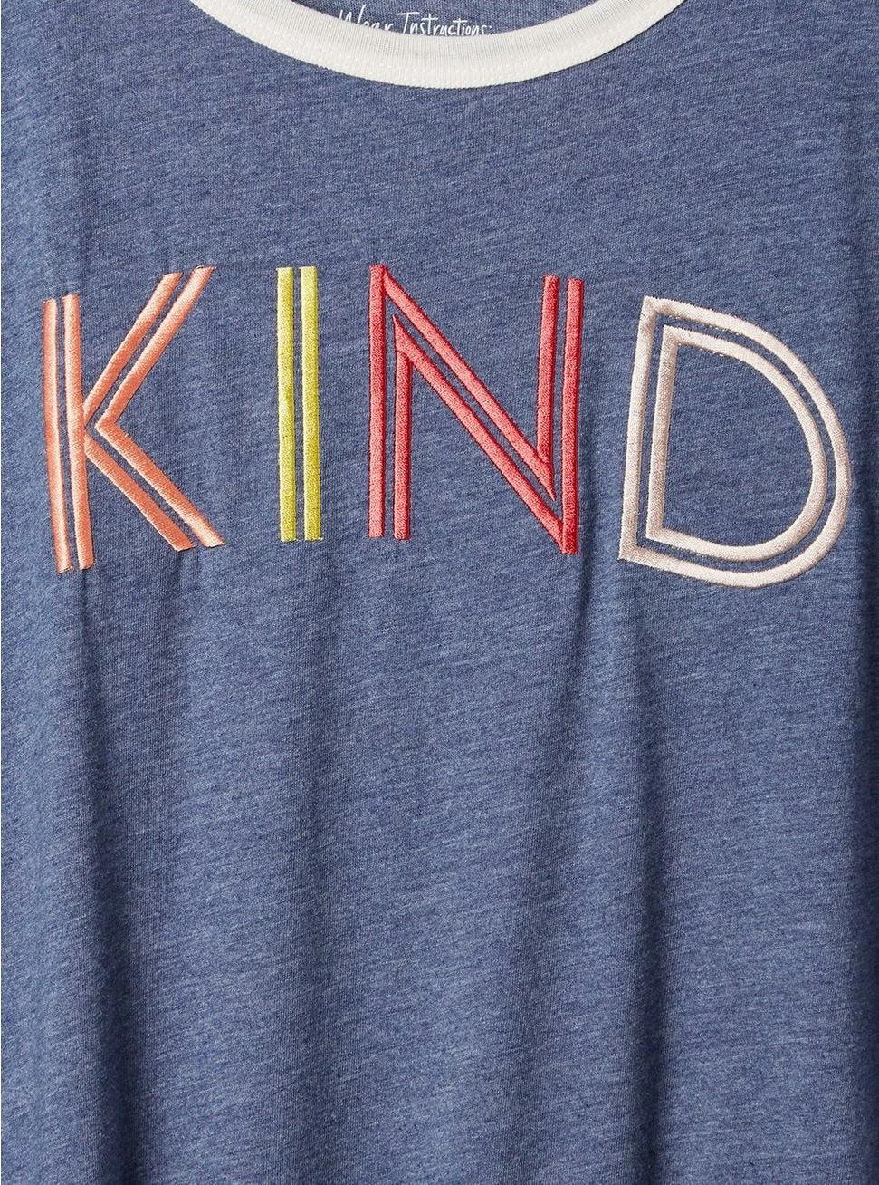 Null Kind Classic Fit Signature Jersey Crew Neck Ringer Tee - Image 4
