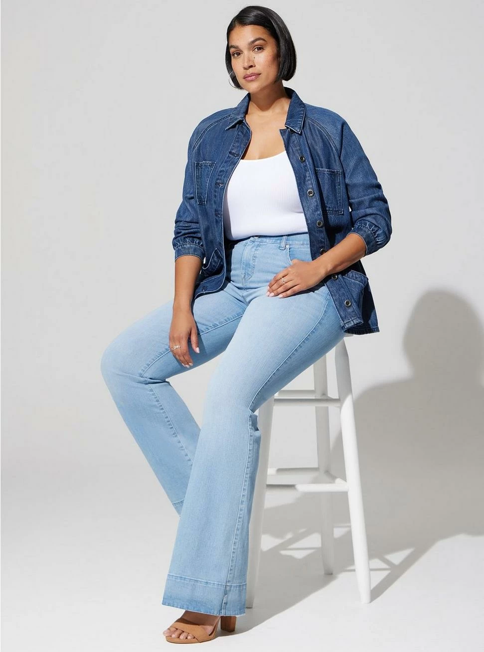 TORRID Tencel Chore Jacket - Image 2