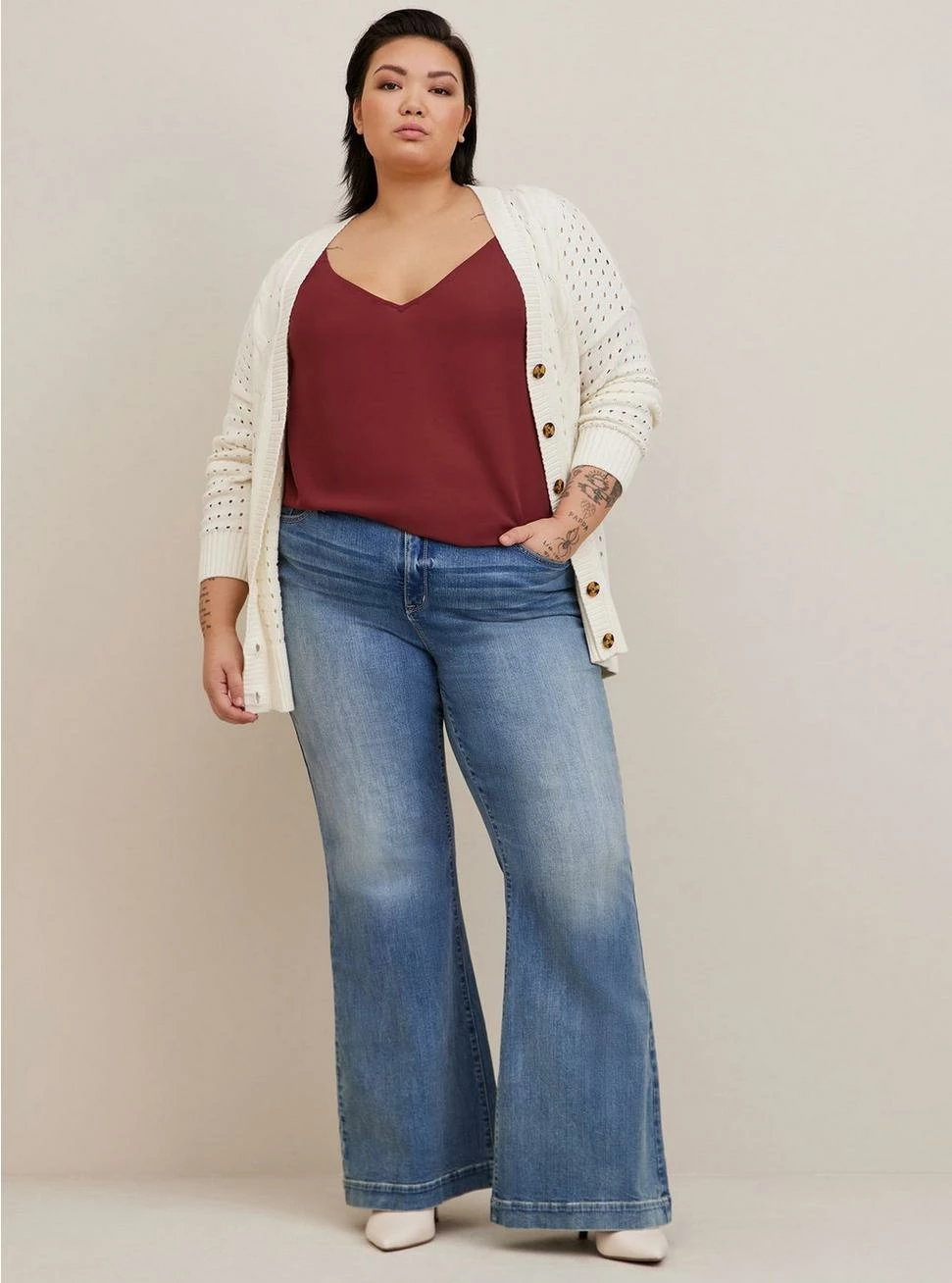 TORRID Georgette V-Neck Cami - Image 3