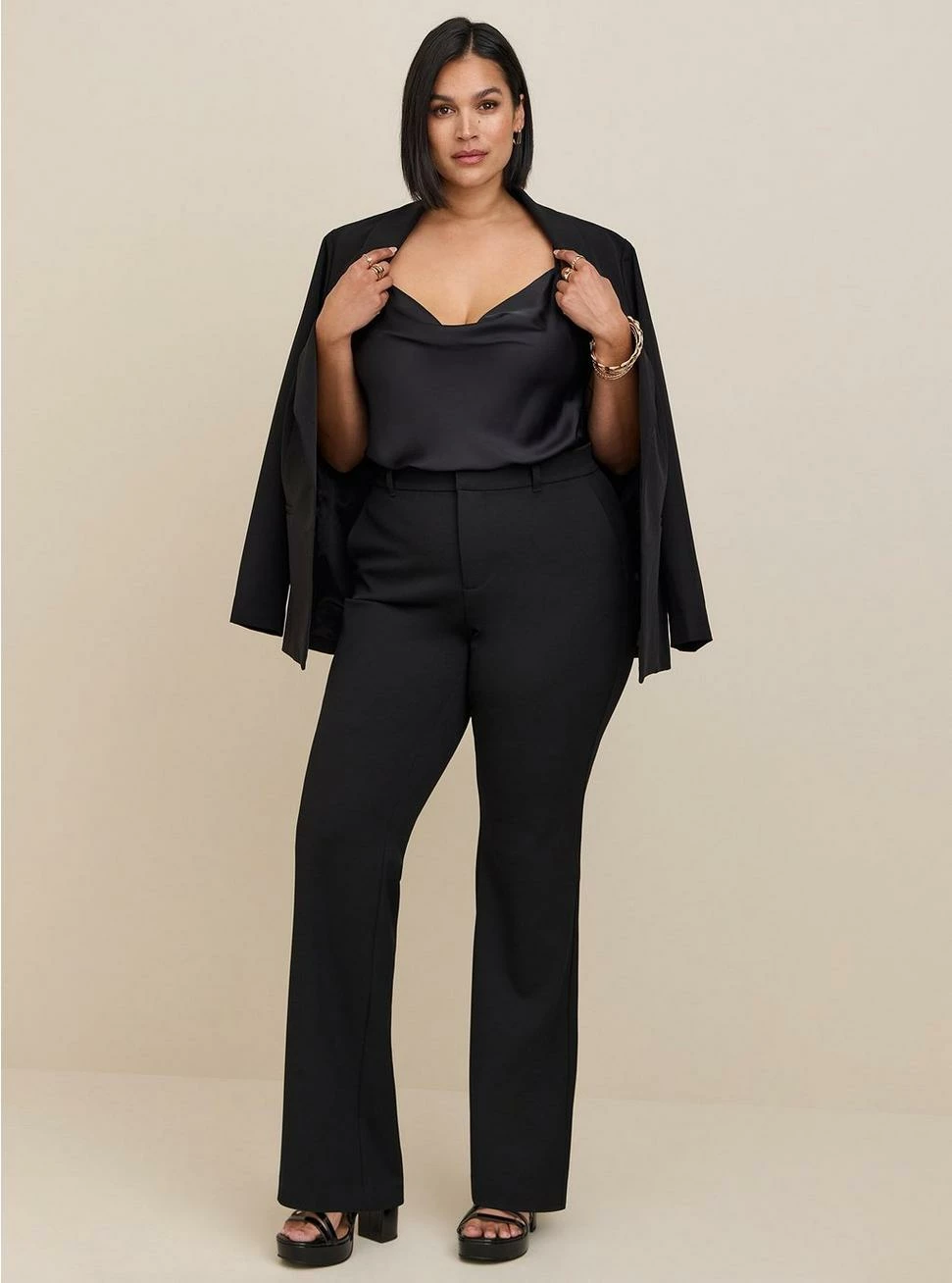 TORRID Satin Cowl Neck Cami - Image 2