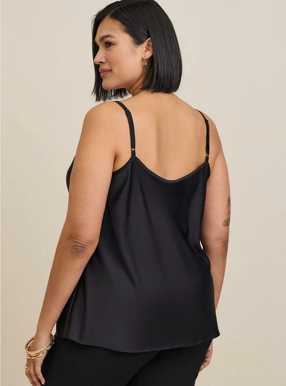 TORRID Satin Cowl Neck Cami - Image 3