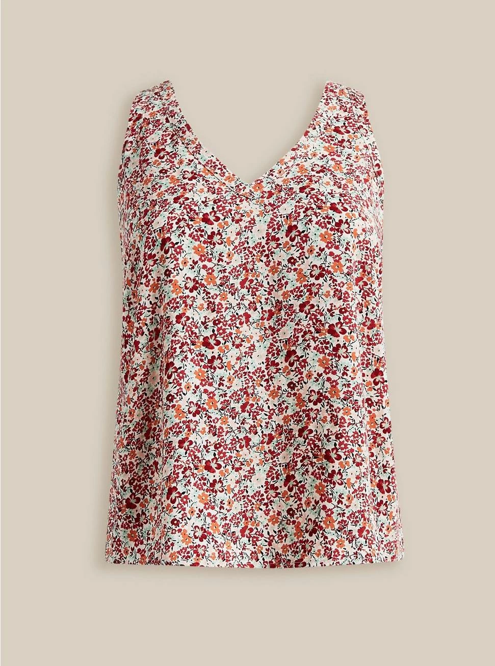 TORRID Challis Stitch Detail Tank - Image 4