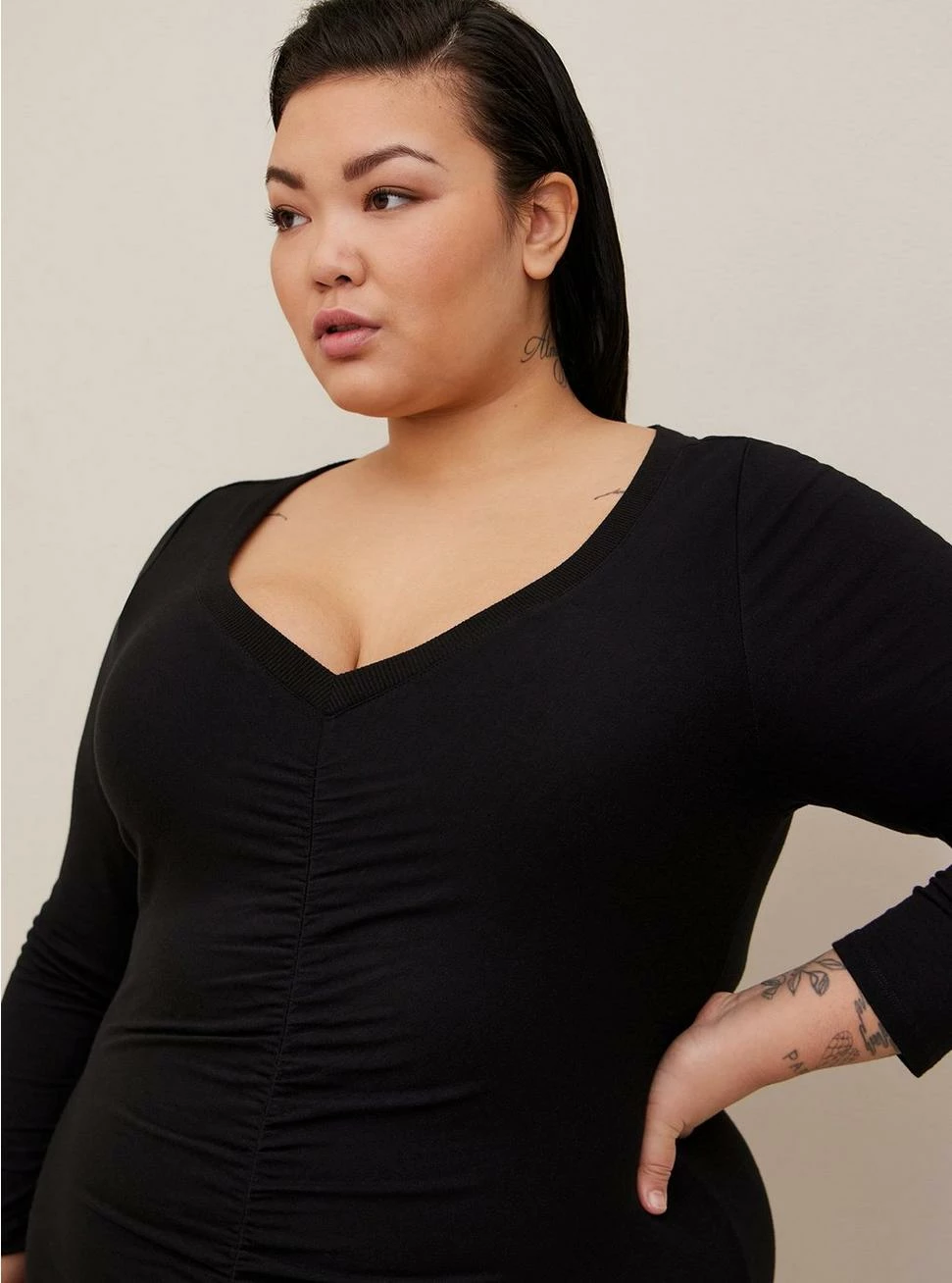 TORRID Mini Jersey Bodycon Dress - Image 4