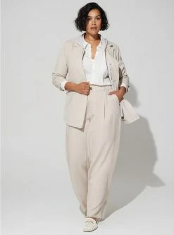 TORRID Studio Linen Blazer