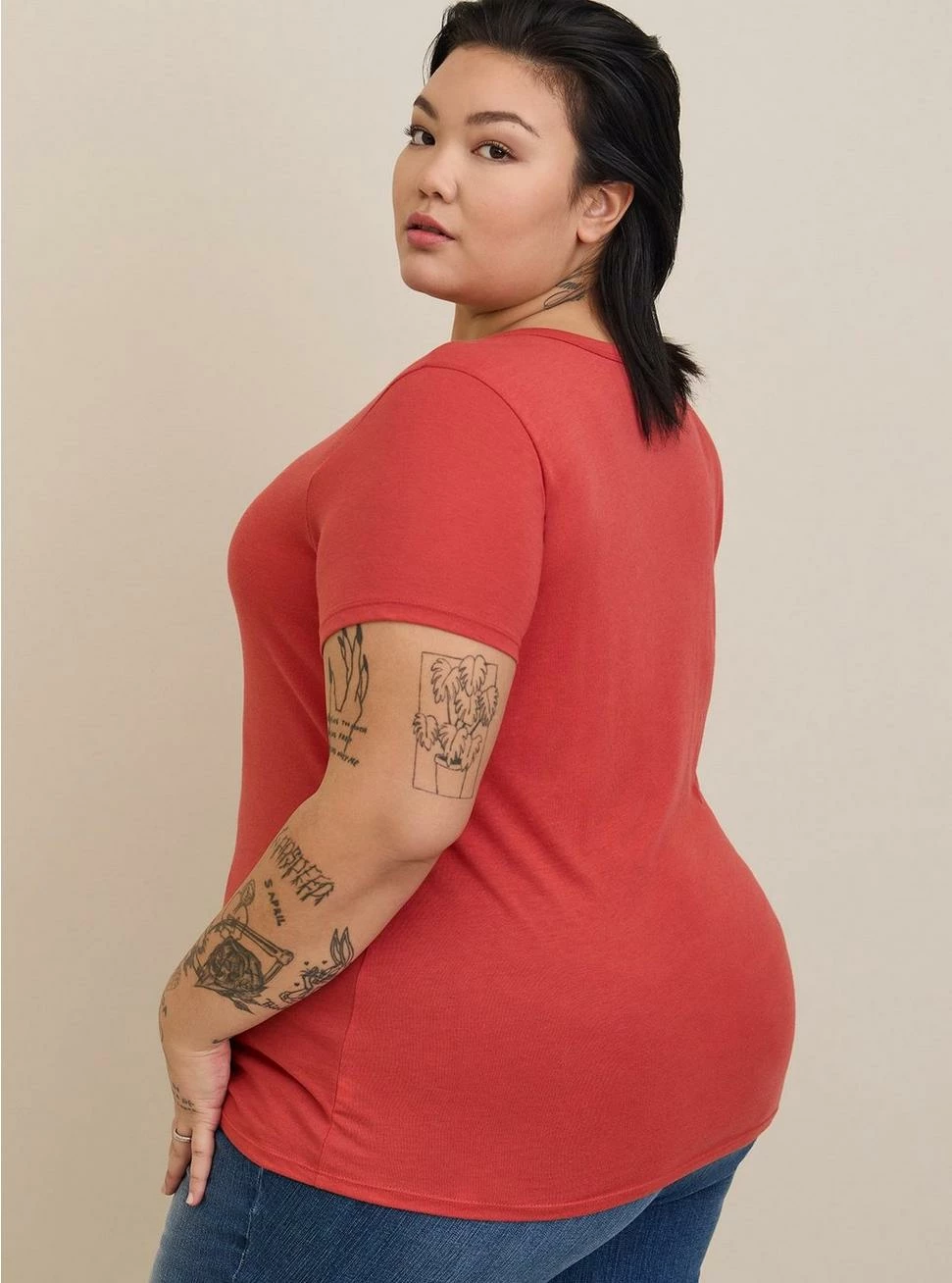 TORRID Everyday Signature Jersey Crew Neck Tee - Image 3