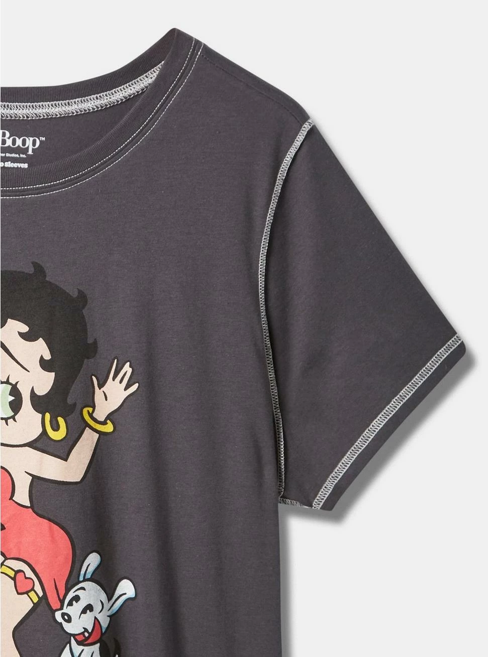 TORRID Betty Boop Classic Fit Cotton Crew Seam Tee - Image 2