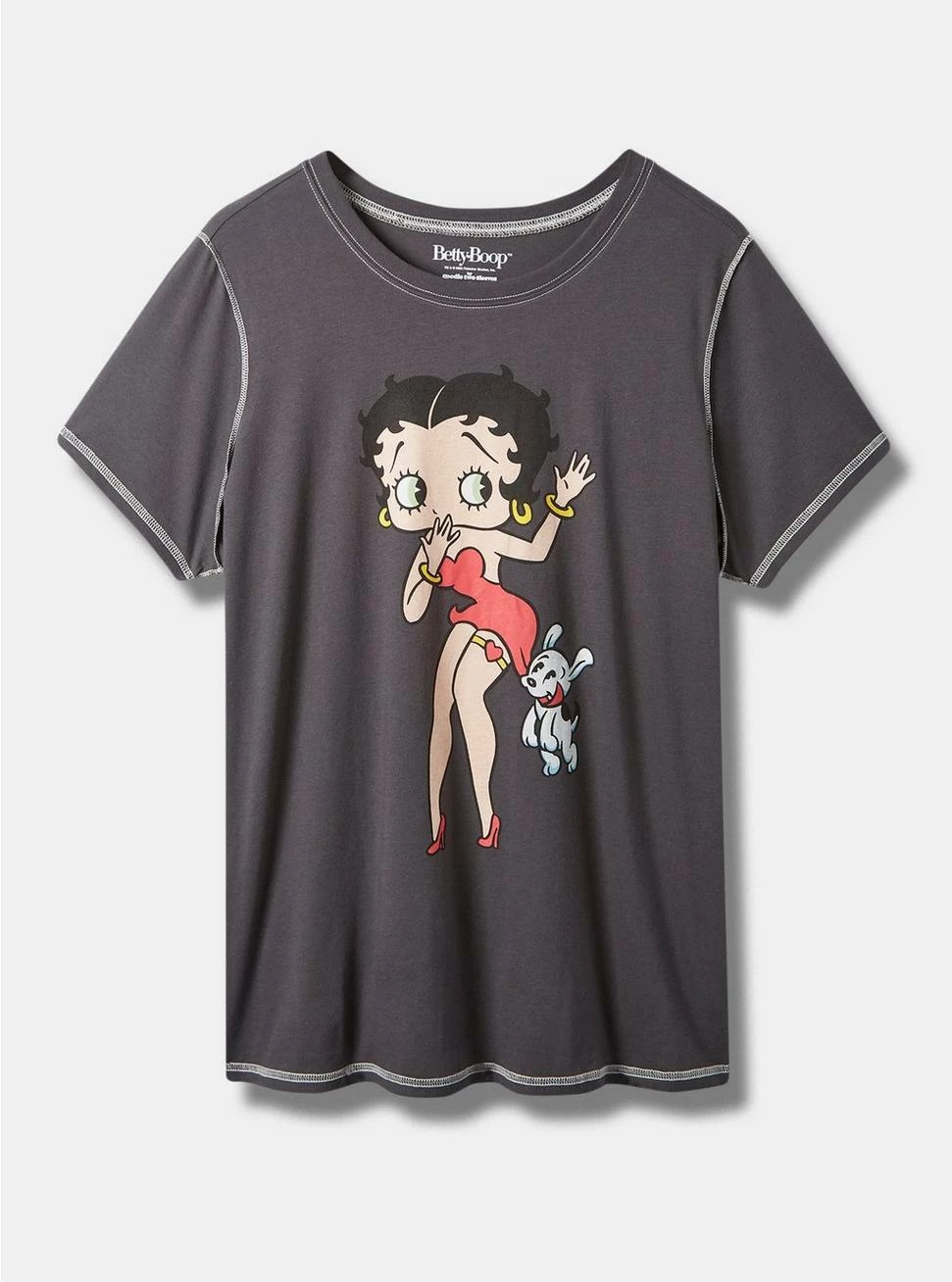 TORRID Betty Boop Classic Fit Cotton Crew Seam Tee