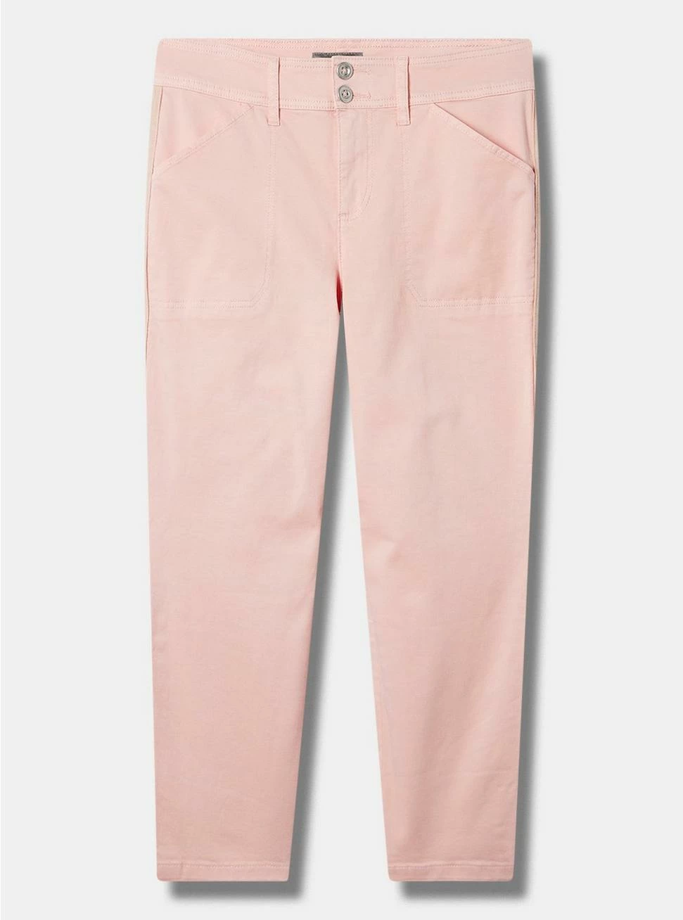 TORRID Crop Aviator Skinny Stretch Twill Mid-Rise Pant - Image 4