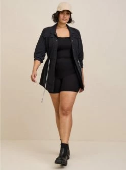 HAPPYCAMPER Happy Camper Stretch Woven Anorak Jacket