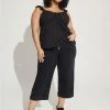 TORRID Crop Wide Leg Classic Denim High-Rise Jean