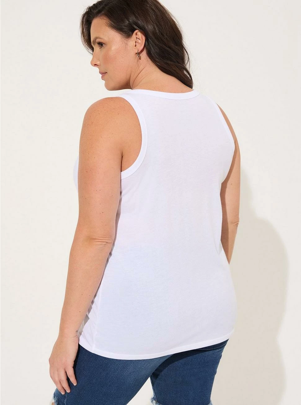TORRID Girlfriend Signature Jersey V-Neck Tank - Image 3